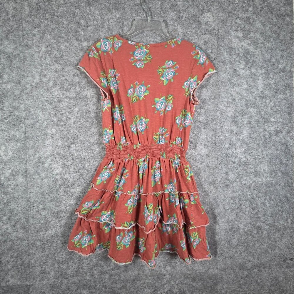 Matilda Jane Looks to Frill Orange Floral Dress Orange Size XS - Picture 6 of 8